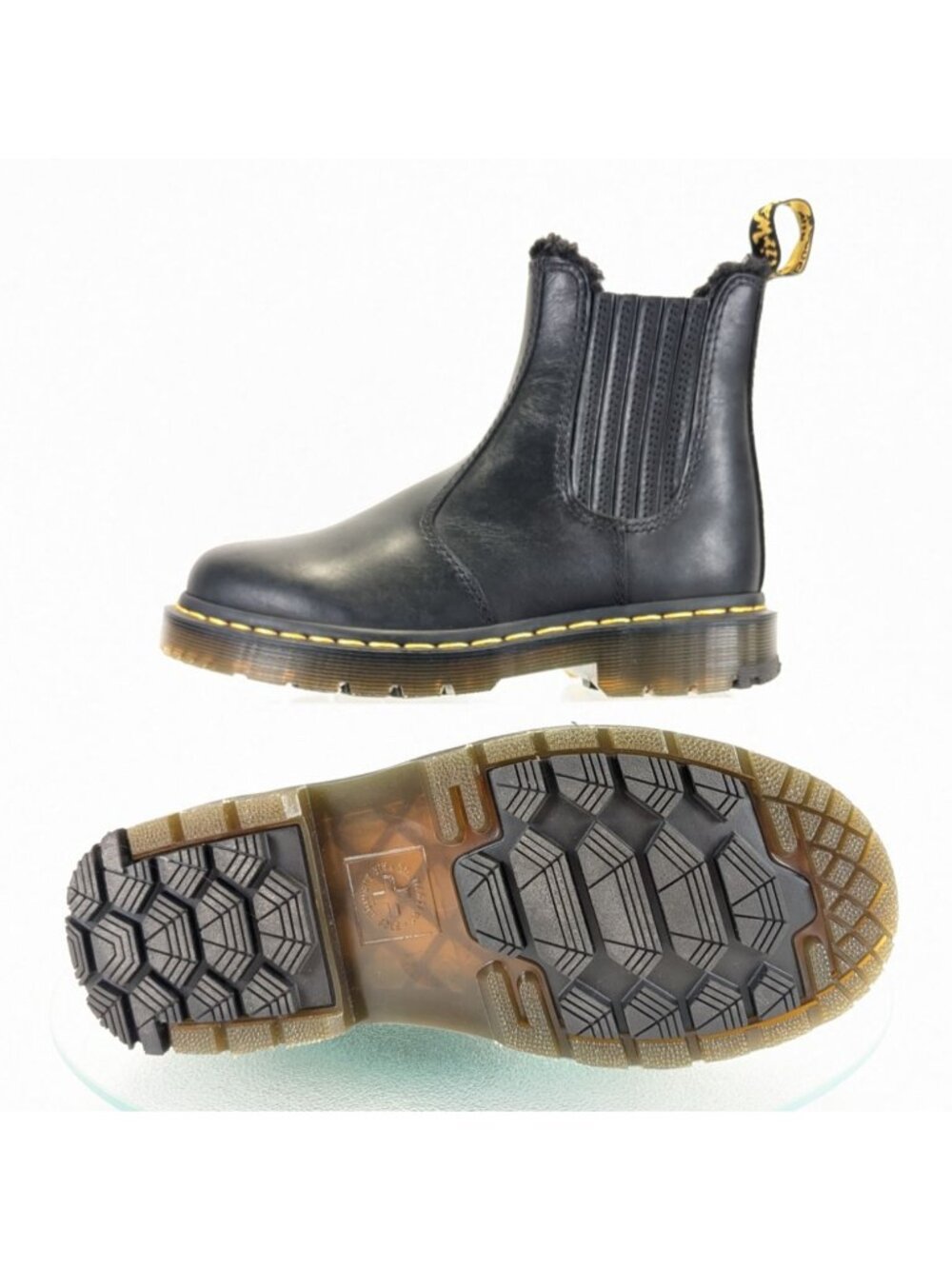 Dr Martens 2916 Chelsea Boots Womens Size 5 Mens 4 Womens 5 Black Platform Docs - Picture 2 of 9